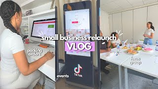 SMALL BUSINESS VLOG #4 | Everything I do to prep for launching!