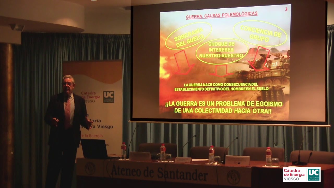 Aula de la Energía - Conferencia Energía y Geoestrategia unicancer