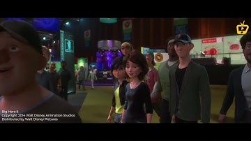 *HD* Big Hero 6 (2014) Hiro showcases his Microbots for the first time