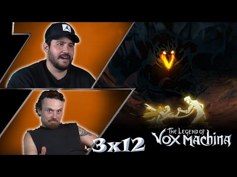 The Legend of Vox Machina 3x12 | "Souls in Darkness" REACTION!