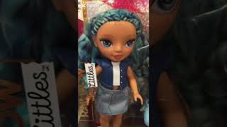 SATISFYING UNBOXING ASMR RAINBOW HIGH LITTLES DOLLS Shine Brighter Together Sapphire Bradshaw TOYS
