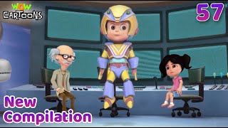 Vir The Robot Boy in Hindi: New Compilation 57 | Animated Series | Wow Cartoons | #Spot