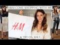 H&M COME SHOPPING WITH ME & TRY ON HAUL - NEW IN & CHRISTMAS OUTFITS