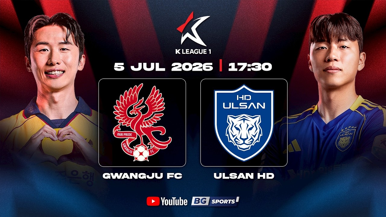 LIVE🔴: GWANGJU FC vs ULSAN HD | 2026 K LEAGUE 1 (R16)