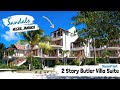 Honeymoon Beachfront Two Story Butler Villa Suite 1B | Sandals Negril | Walkthrough Tour & Review 4K