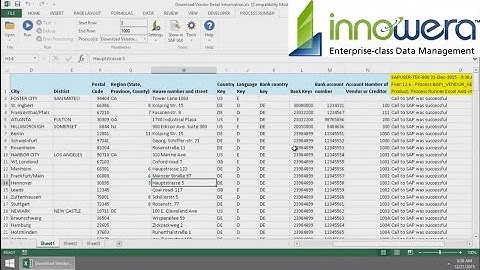 BAPI_VENDOR_GETDETAIL From Excel