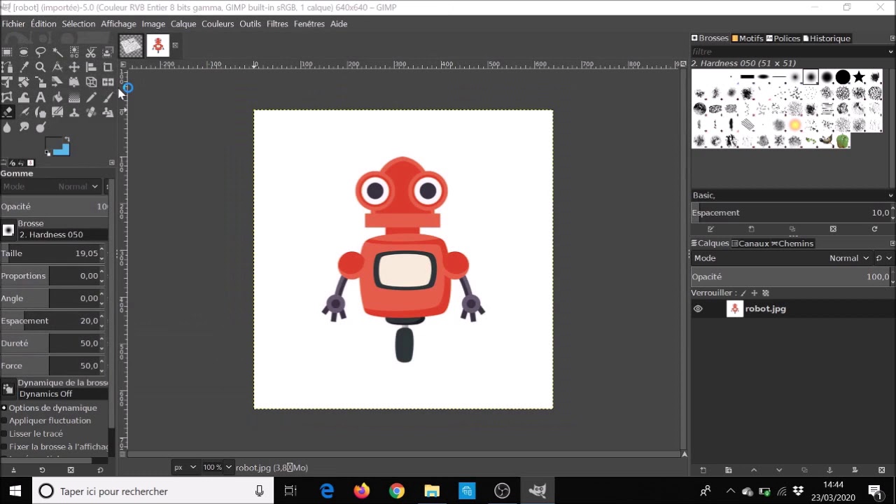 Créer un logo avec Gimp