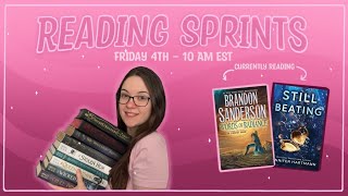 Reading & Productivity Sprints {10 Hour Sprints from 10 AM EST - 8 PM EST)