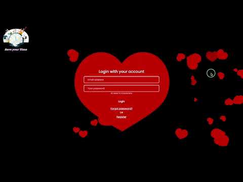 How to make a heart in HTML CSS JS