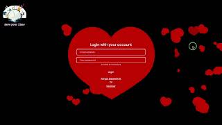 How to make a heart in HTML CSS JS