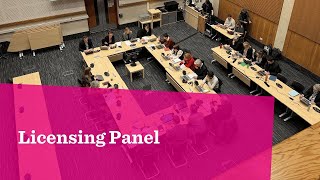 Licensing Panel - Friday 9 January 2026