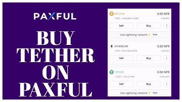 How To Buy Tether On Paxful 2022?