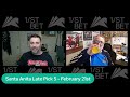 Santa Anita Late Pick 5 - February 21st