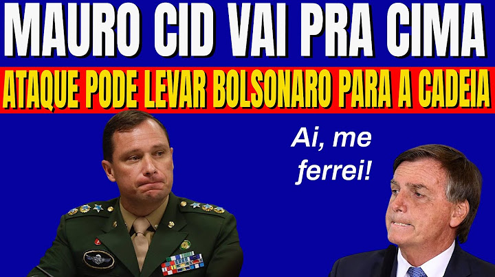CID ACUSA BOLSONARO DE INTERFERIR NO PROCESSO. XANDÃO PODE MANDAR BOZO À PRISÃO?