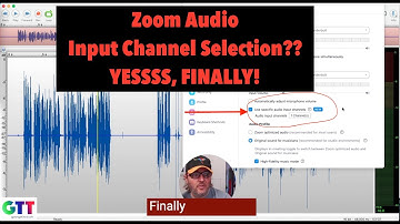 ZOOM UPDATE!  Audio Input Selection FINALLY HERE!! Pro Audio users REJOICE!