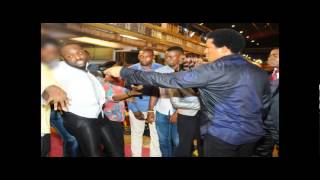 Nollywood actor, Jim Iyke receives deliverance at TB Joshua's church