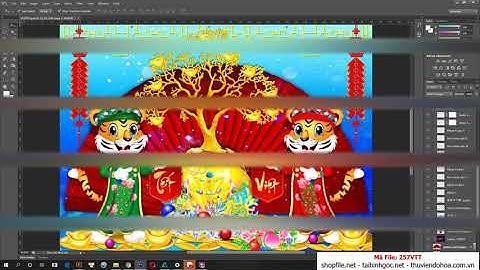 FILE TẢI PSD NHỮNG TRANH TẠO HÌNH ĐỘC ĐÁO VỀ CON GIÁP NHÂM DẦN CỦA NĂM 2022 - 257VTT