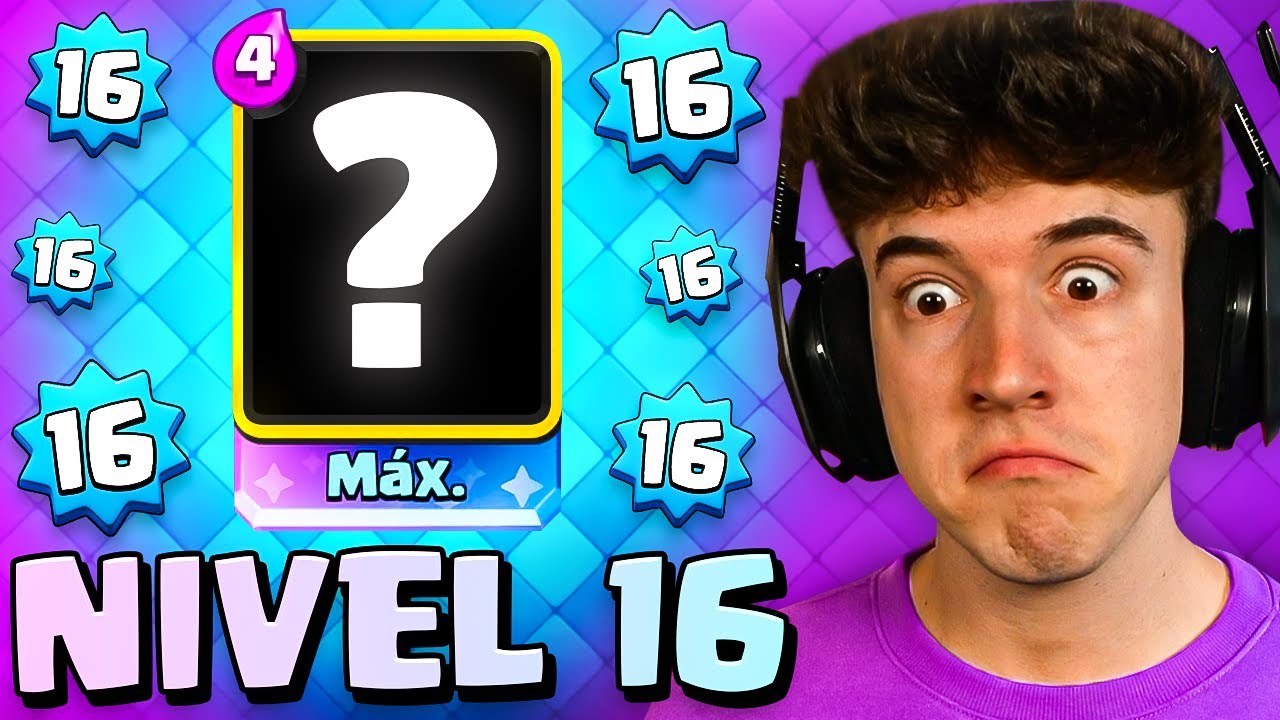 MI PRIMERA CARTA *NIVEL 16* en CLASH ROYALE - YouTube