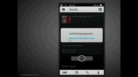 MeeGo OS running on a Mobile phone.flv