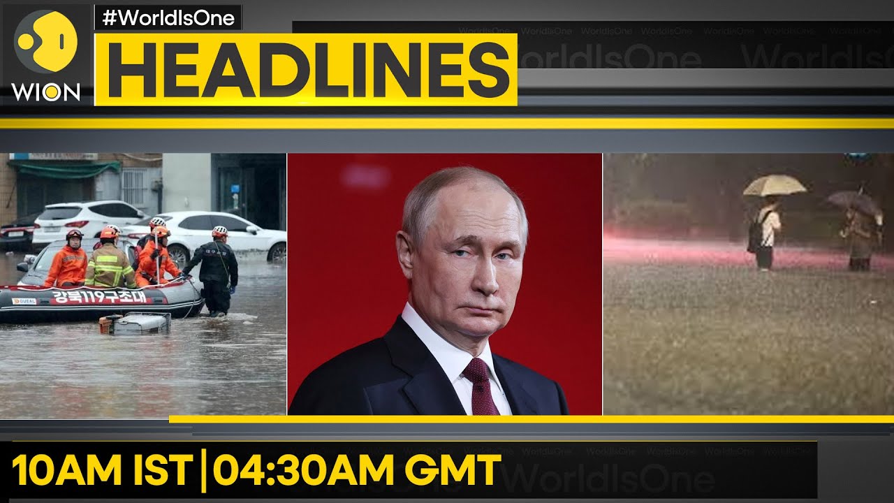 Ukraine Proposes Fresh Peace Talks With Russia | South Korea Rain Death Toll Rises To 11 | Headlines