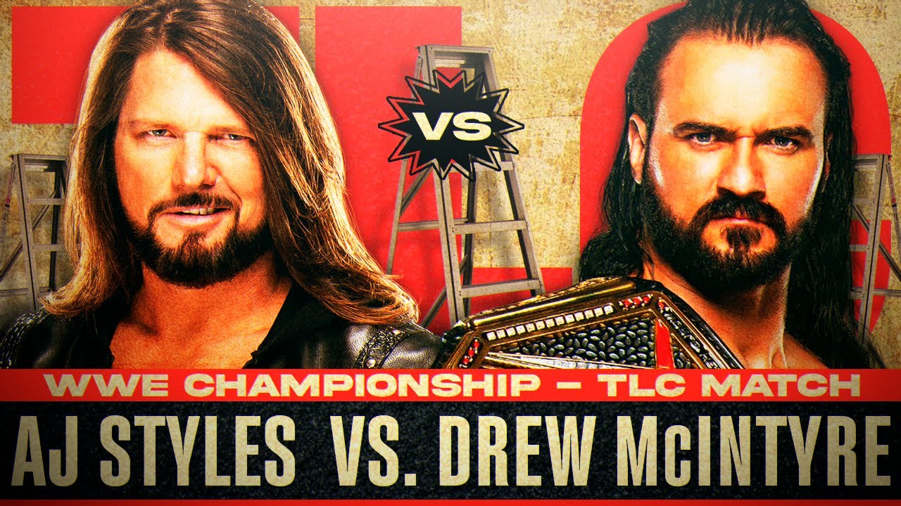 WWE TLC CUSTOM MATCH CARD | PSD & PARTES BY NicoDZN - YouTube