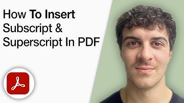 How to Insert Subscript and Superscript in PDF Using Adobe Acrobat Pro DC [2025 Full Guide]