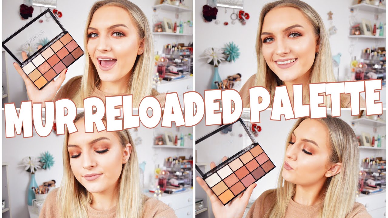 NEW MAKEUP REVOLUTION RELOADED PALETTE | EYE TUTORIAL | AMY LOUISE