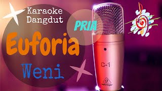 Euforia - Weni Academy: Nada Pria (Karaoke Dangdut Lirik Tanpa Vocal)