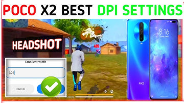 Poco X2 Best Dpi Settings Of 2021📲 ll Secret Settings ll 100% Working ll Headshot Tricks ll FreeFire