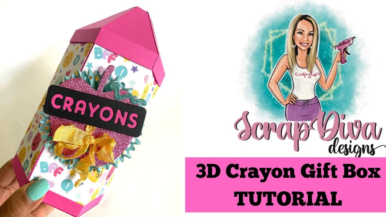 3D Crayon Box, TUTORIAL