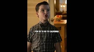 Missy Were Going To California Sheldon Just Me And Dad