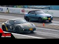 Porsche Cayman 🆚 BMW M240i 🆚 Forester 🆚 Civic 🆚 M235i 🔥 Drag Races 13 seg Copa Verano piques 2021