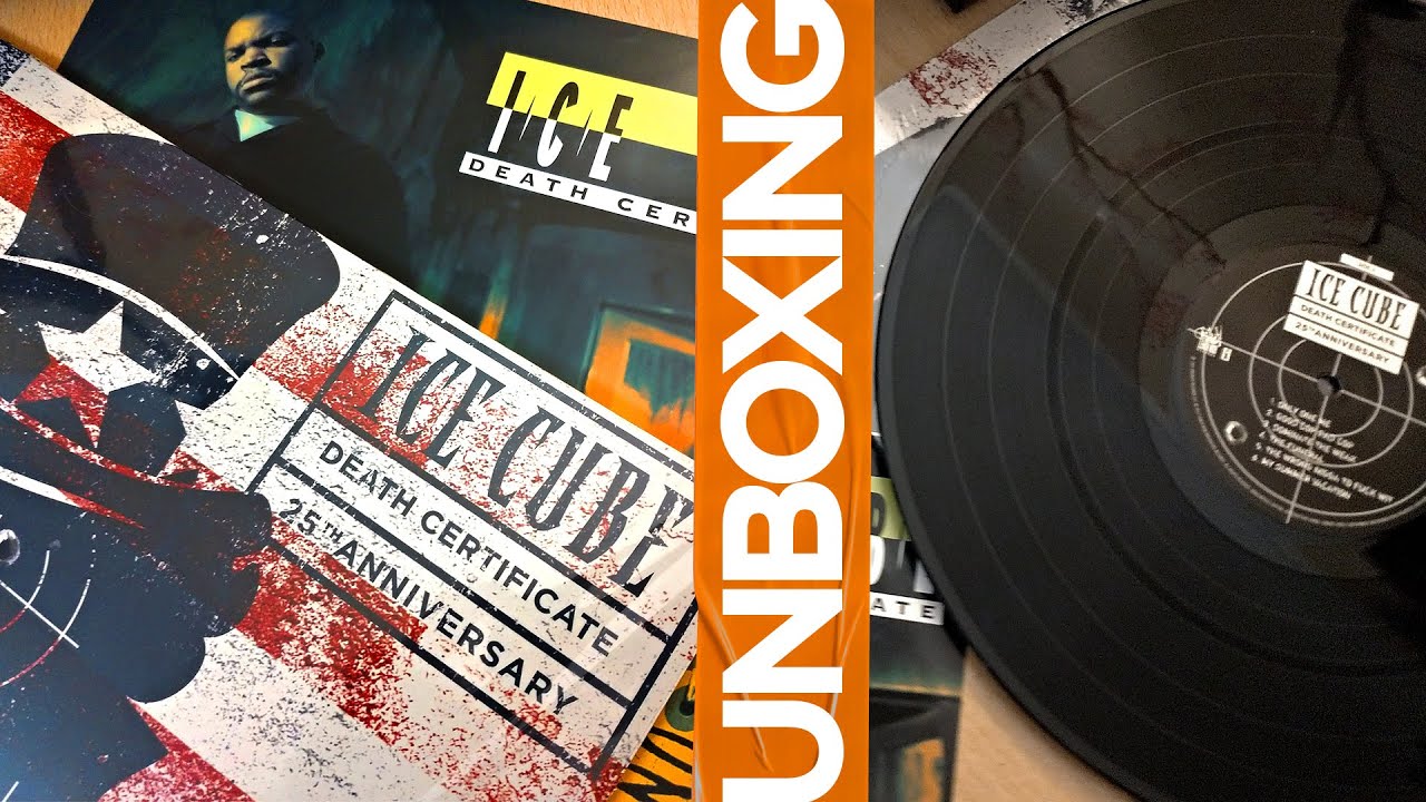 ICE CUBE - Death Certificate ( 25 th Anniversary 2LP )