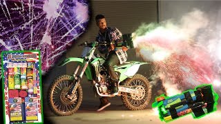 Epic 4Th Of July Firework Gun Almost Explodes