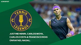 The nadal-themed week forms part of players’ cut, a new series which
sees eurosport celebrate world’s best players for whole week. join
justine henin, ...