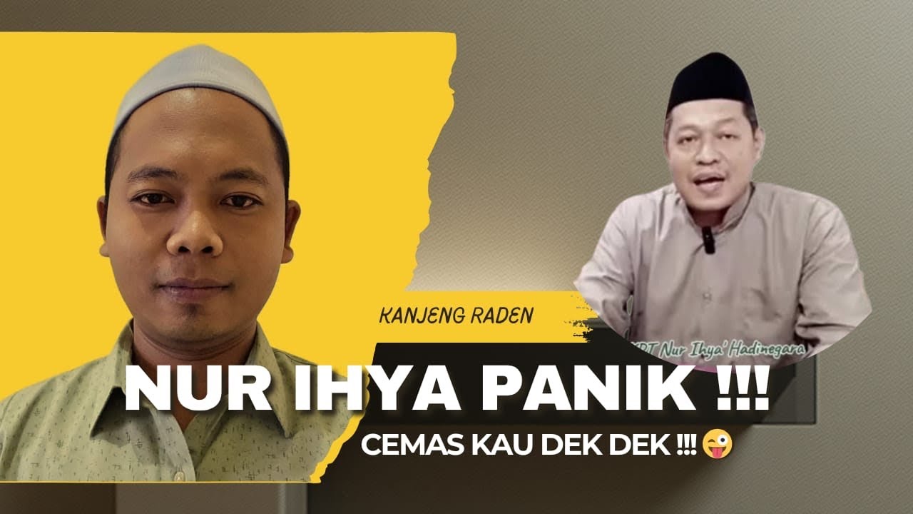 NUR IHYA PANIK !!! Cemas kau dek dek ! | Wafi menjawab…