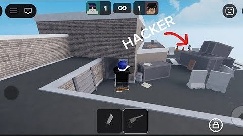 I played against a hacker! (Roblox MVSD)