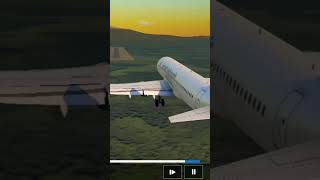 GARUDA INDONESIA HARD LANDING #rfs#gameplay