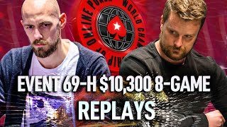WCOOP 2020 69-H $10,300 stevie444 | RaúlGonzalez | ClockWyze Final Table Poker Replays screenshot 5