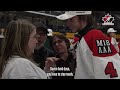 Reaction from Sém. Saint-François (QUE) vs. St-Hyacinthe (HST) in the 2023 U18 Club Nationals final
