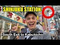 Shinjuku Station South Exit to Kabukicho