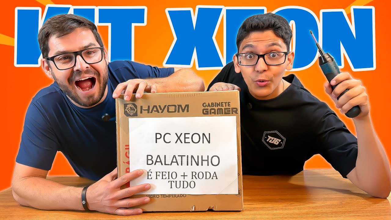 Montando PC XEON BARATO de R$ 1.500 QUE RODA TUDO (Teste em Jogos)