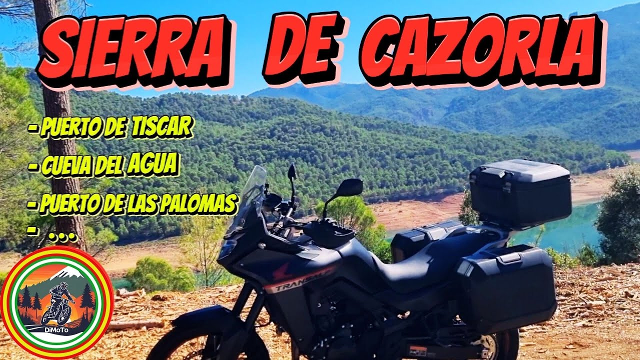 ¡Ruta +800km en 2 días, por la Sierra de Cazorla! Cueva del Agua de Tiscar y más, Honda Transalp 750