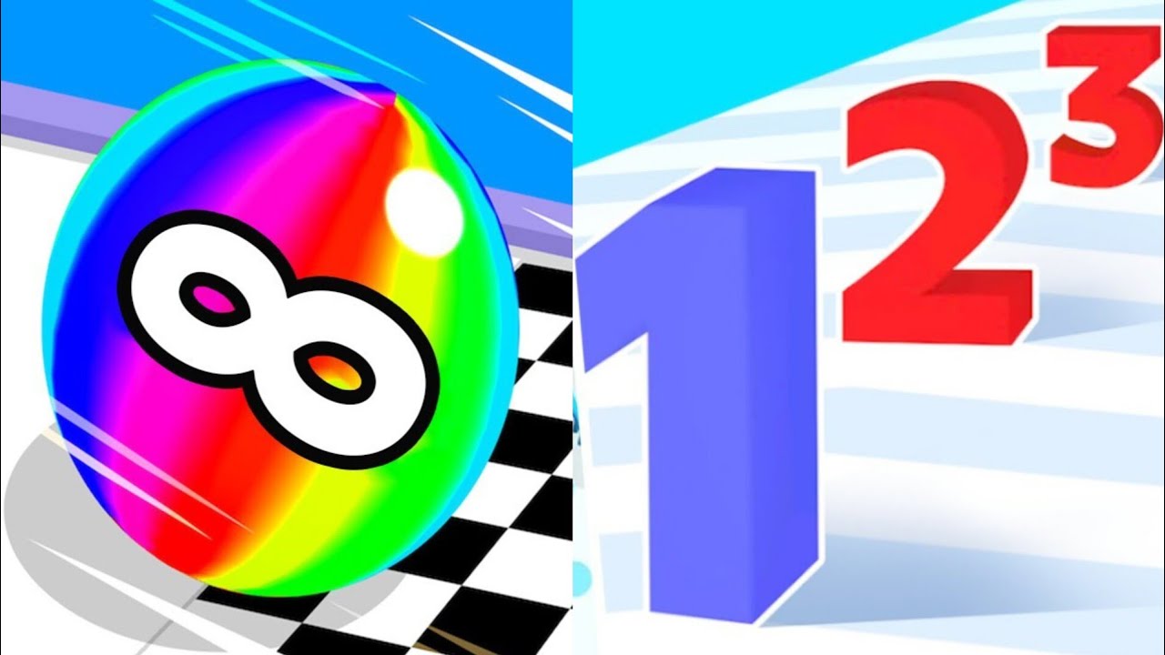 Number Master vs Ball Run 🔢⚽ | Crazy Mobile Game Challenge 2025 🎮🔥