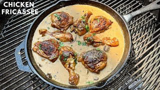 Chicken Fricassee | Quick French Chicken Stew By Xman \& Co