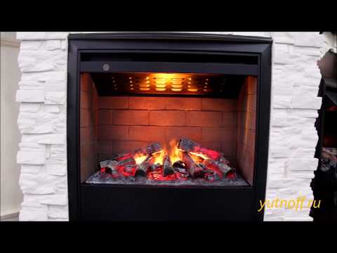 Электрокамин Elford Corner HL AO с очагом 3D Helios