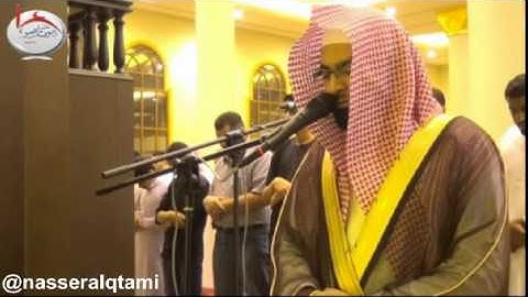 فجر الإثنين 29-7-1436هـ للشيخ ناصر القطامي تلاوة بديعية من سورة يونس