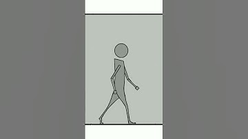 walk cycle animation     #walkcycle #animation #digitalart #krita #photoshop #illustration