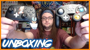Unboxing PowerA Nintendo Switch Gamecube & Pro Controllers