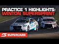 Practice 1 Highlights - Pizza Hut Winton SuperSprint | Supercars 2022